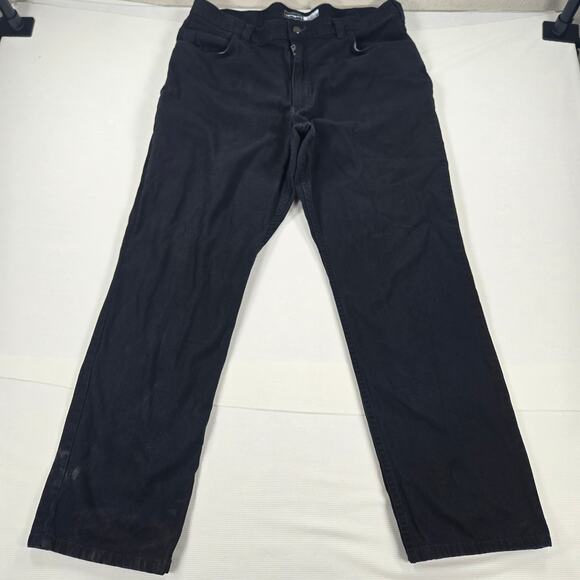 Carhartt 5 Pocket Relaxed Fit Rugged Flex Canvas Pants‎ in Black Size 38 - Picture 2 of 10
